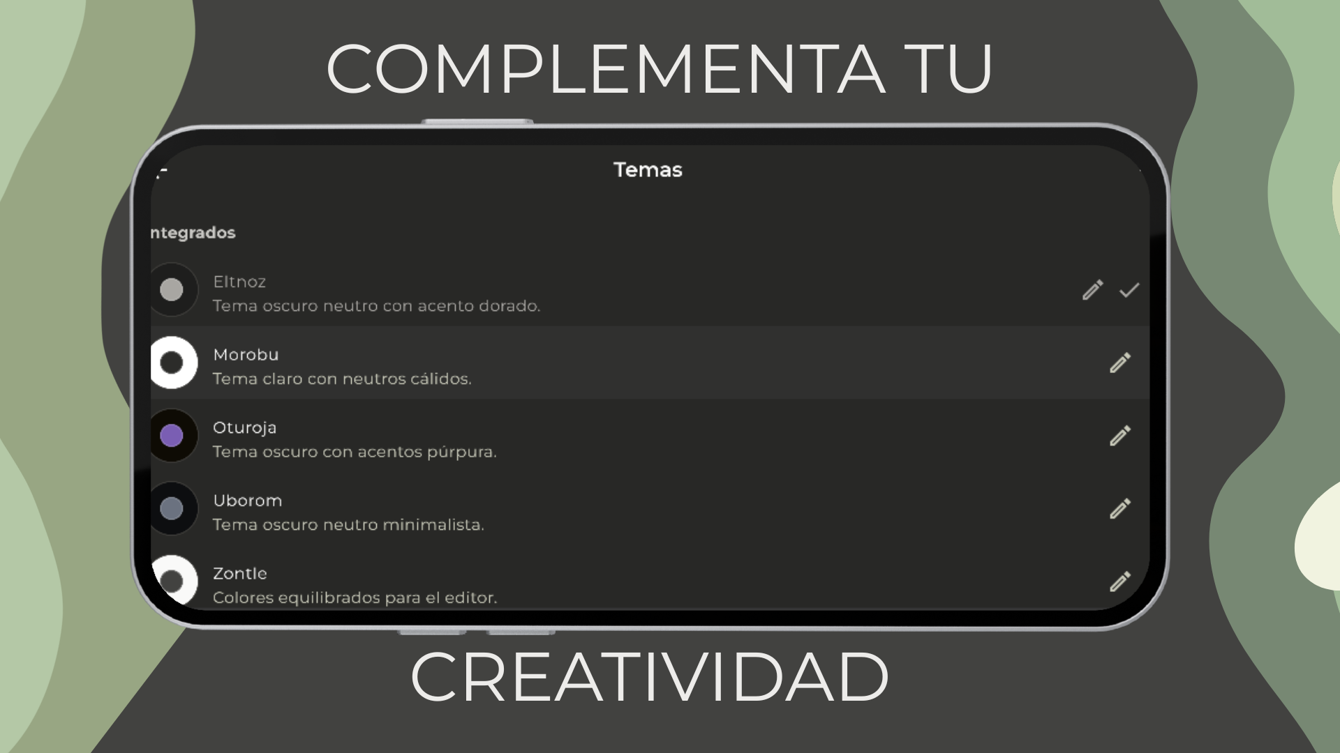 Complementa tu creatividad